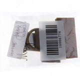 Maxbell 4x2 Pieces Outdoor MOLLE Nylon Webbing T Hook & Loop D Key Ring Tan