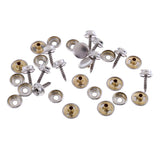 Maxbell 4x10 Set Stainless Boat Cover/Canopy Fittings Snap Fastener Screw Stud Sockets