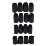 Maxbell 4x4pcs PP Walking Pole Tip Protectors Trekking Hiking Accessories 14mm A