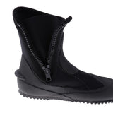 2xWetsuits Neoprene 5mm Hi Cut Zipper Boot Snorkeling Diving Boots XL (43-44)
