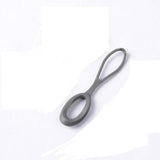 Maxbell 4x5 Pieces Non-slip Strong Zipper Pull Cord Zip Puller Zip Fastener Grey