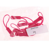 Maxbell 10Pcs Plastic Zipper Pull Cord Zip Puller Slider for Clothes Bags Rose Red - Aladdin Shoppers