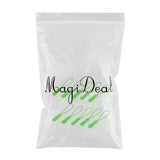 Maxbell 10Pcs Plastic Zipper Pull Cord Zip Puller Slider for Clothes Bags Green - Aladdin Shoppers