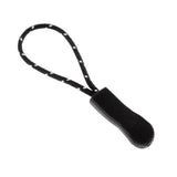 Maxbell 10Pcs Plastic Zipper Pull Cord Zip Puller Slider for Clothes Bags Black - Aladdin Shoppers