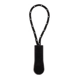 Maxbell 10Pcs Plastic Zipper Pull Cord Zip Puller Slider for Clothes Bags Black - Aladdin Shoppers