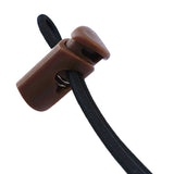 Maxbell 4x10 Pieces Plastic Barrel Shock Cord Rope Toggle End Lock Stopper Repalcement
