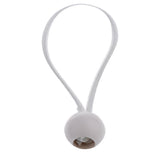 Maxbell 200 Piece 16cm Heavy Duty Ball Bungee Cord Tie down Cord Canopy Straps white