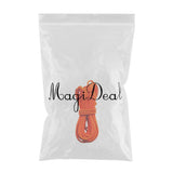 Maxbell 2xMultifunctional Strong Rubber Elastic Bungee Shock Cord Rope 5mmx3m Orange