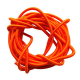 Maxbell 4xMultifunctional Strong Rubber Elastic Bungee Shock Cord Rope 5mmx3m Orange