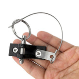 Maxbell Nylon Deck Hinge for Quick Release Pin Lanyard for 7/8" Eye End Cap