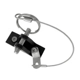 Maxbell Nylon Deck Hinge for Quick Release Pin Lanyard for 7/8" Eye End Cap
