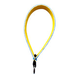 Maxbell Neoprene Wristlet Keychain Wrist Strap Band Key Holder Split Ring Red+Blue