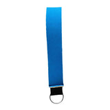 Maxbell Neoprene Wristlet Keychain Wrist Strap Band Key Holder Split Ring Red+Blue