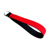 Maxbell 2Pcs Neoprene Wristlet Keychain Wrist Strap Band Key Holder Split Ring