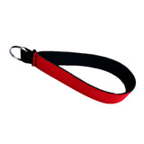 Maxbell 2Pcs Neoprene Wristlet Keychain Wrist Strap Band Key Holder Split Ring