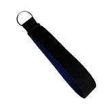 Maxbell 2Pcs Neoprene Wristlet Keychain Wrist Strap Band Key Holder Split Ring
