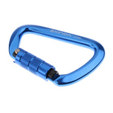 Maxbell Maxbell 28KN Aluminum Rock Climbing Hiking Auto Locking Carabiner blue
