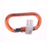 Maxbell Maxbell Rock Climbing Carabiner Screw Locking O-Shaped Buckle 8KN-25KN Orange