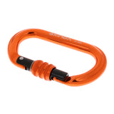 Maxbell Maxbell Rock Climbing Carabiner Screw Locking O-Shaped Buckle 8KN-25KN Orange