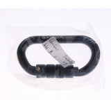 Maxbell Oval Climbing Carabiner 25KN Aluminum Auto Locking Carabiner black - Aladdin Shoppers