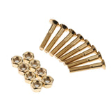 8 sets 29mm Skateboard Hardware Mounting Bolts Screws Skateboard Accessories