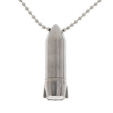 Maxbell Maxbell Titanium Alloy Waterproof Pill Box Holder for Camping Travel Hiking Silver