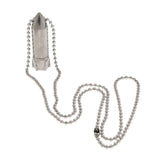 Maxbell Maxbell Titanium Alloy Waterproof Pill Box Holder for Camping Travel Hiking Silver