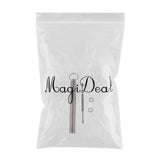 Maxbell Maxbell Titanium Alloy Camping Toothpick Box Ear Pick Holder with Ear Pick Silver