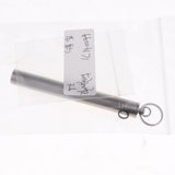 Maxbell Maxbell Titanium Alloy Camping Toothpick Box Ear Pick Holder with Ear Pick Silver