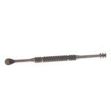 Maxbell Maxbell Titanium Alloy Camping Toothpick Box Ear Pick Holder with Ear Pick Silver
