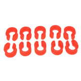 Maxbell 2x10pcs Climbing Rope Sleeve Protector Thimble Accessories for Climbing Rescue