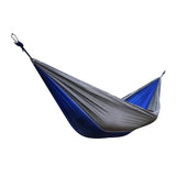 Maxbell Maxbell Double Person Portable Travel Camping Hammock Royal Blue and Grey
