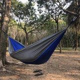 Maxbell Maxbell Double Person Portable Travel Camping Hammock Royal Blue and Grey