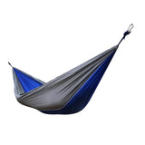 Maxbell Maxbell Double Person Portable Travel Camping Hammock Royal Blue and Grey