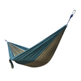 Maxbell Maxbell Double Person Portable Travel Camping Hammock Green and Brown