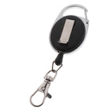 Maxbell 4x2 Pieces Retractable Keychain Key Ring Recoil Pull Reel Belt Clip