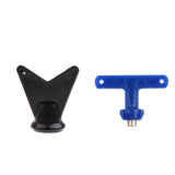 Maxbell Steel Track Spikes Wrench Tools for Sports Tracking Shoes Black Wing Handle - Aladdin Shoppers