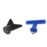 Maxbell Steel Track Spikes Wrench Tools for Sports Tracking Shoes Black Wing Handle - Aladdin Shoppers