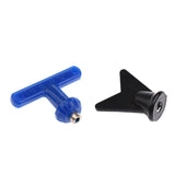 Maxbell Steel Track Spikes Wrench Tools for Sports Tracking Shoes Black Wing Handle - Aladdin Shoppers