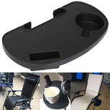 Maxbell 2 Pieces Clip-on Folding Reclining Chair  Table Tray Cup Holder