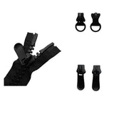 Maxbell 4x2pcs PP #20 Zipper Pulls Zipper Slider Outdoor Camping Repair Gear