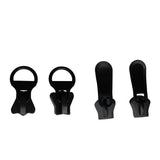 Maxbell 2x2pcs PP #20 Zipper Pulls Zipper Slider Outdoor Camping Repair Gear