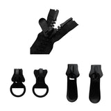 Maxbell 2x2pcs PP #20 Zipper Pulls Zipper Slider Outdoor Camping Repair Gear