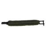 Maxbell Maxbell Survival Outdoor Buckle Rope Paracord Bracelet Shackle 20x3cm Army Green