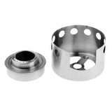 Maxbell Outdoor Travel Camping Cooking Alcohol Burner Spirit Stove Windshield Stand