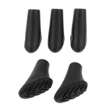 Maxbell 5pcs Replacement Rubber Tips Cover for Walking Stick Trekking Poles Ellipse - Aladdin Shoppers