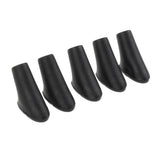 Maxbell 5pcs Replacement Rubber Tips Cover for Walking Stick Trekking Poles Ellipse - Aladdin Shoppers