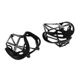 Maxbell Snow Winter Crampons Ice Cleats Gripper Climbing Spike Shoes Cover Anti Slip