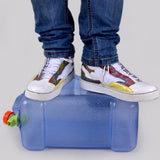 Maxbell 12L Outdoor Camping Car Water Carrier Canister Storage Container Clear Blue - Aladdin Shoppers