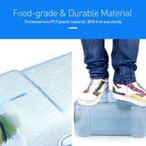 Maxbell 12L Outdoor Camping Car Water Carrier Canister Storage Container Clear Blue - Aladdin Shoppers